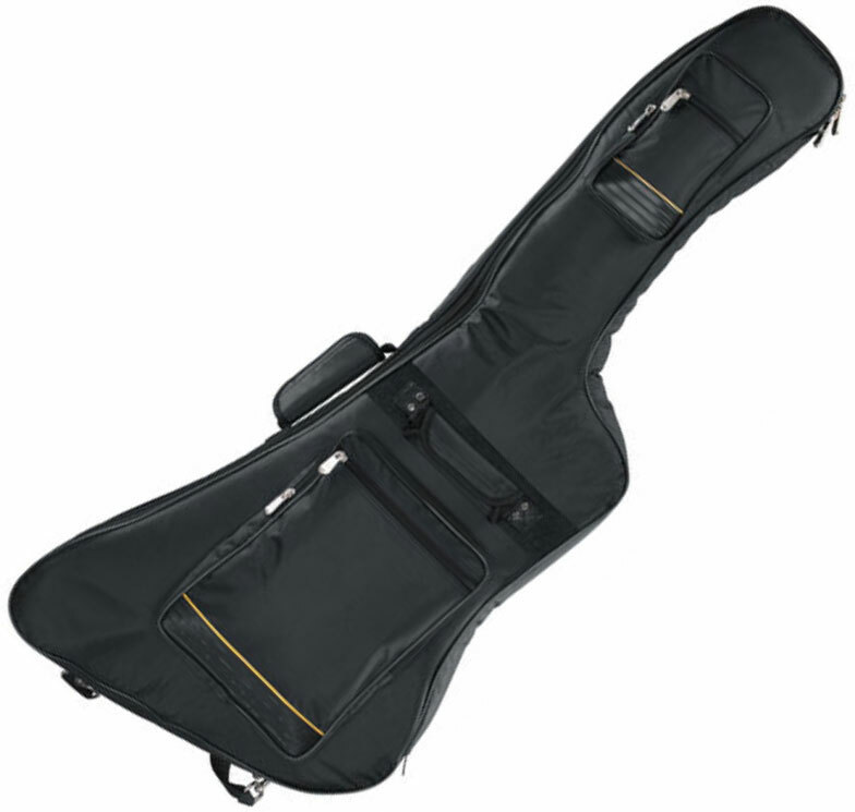 Rockbag Premium Rb 20620 B/plus Xp Style Electric Guitar Gig Bag Explorer Black - Electric guitar gig bag - Main picture