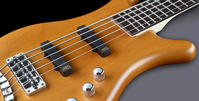 Warwick Corvette Basic 5c Rockbass Active Wen - Honey Violin Trans. Satin - Solid body electric bass - Variation 2