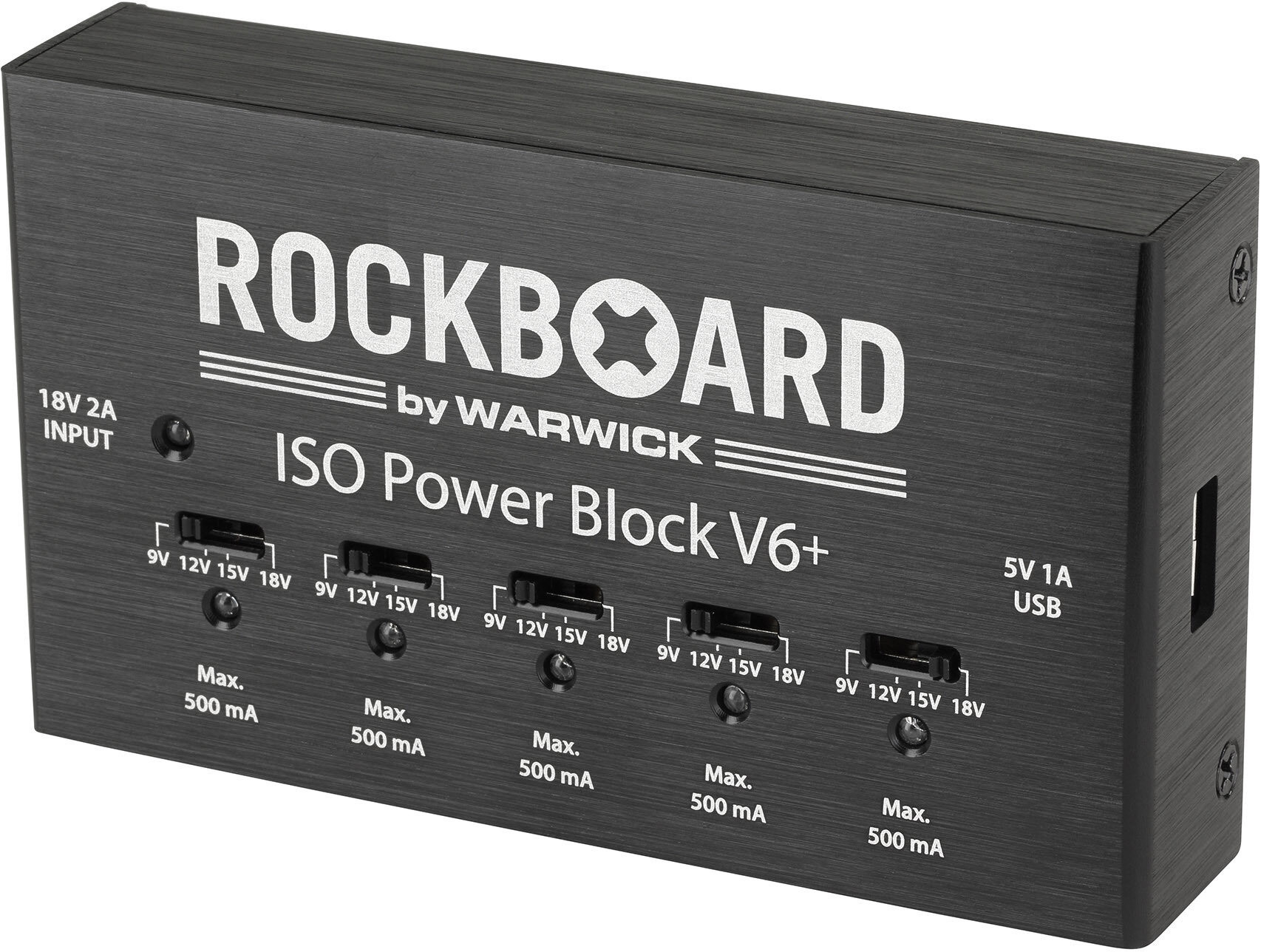 Rockboard Iso Power Block V6+ 9/12/15/18vdc 1a -  - Main picture