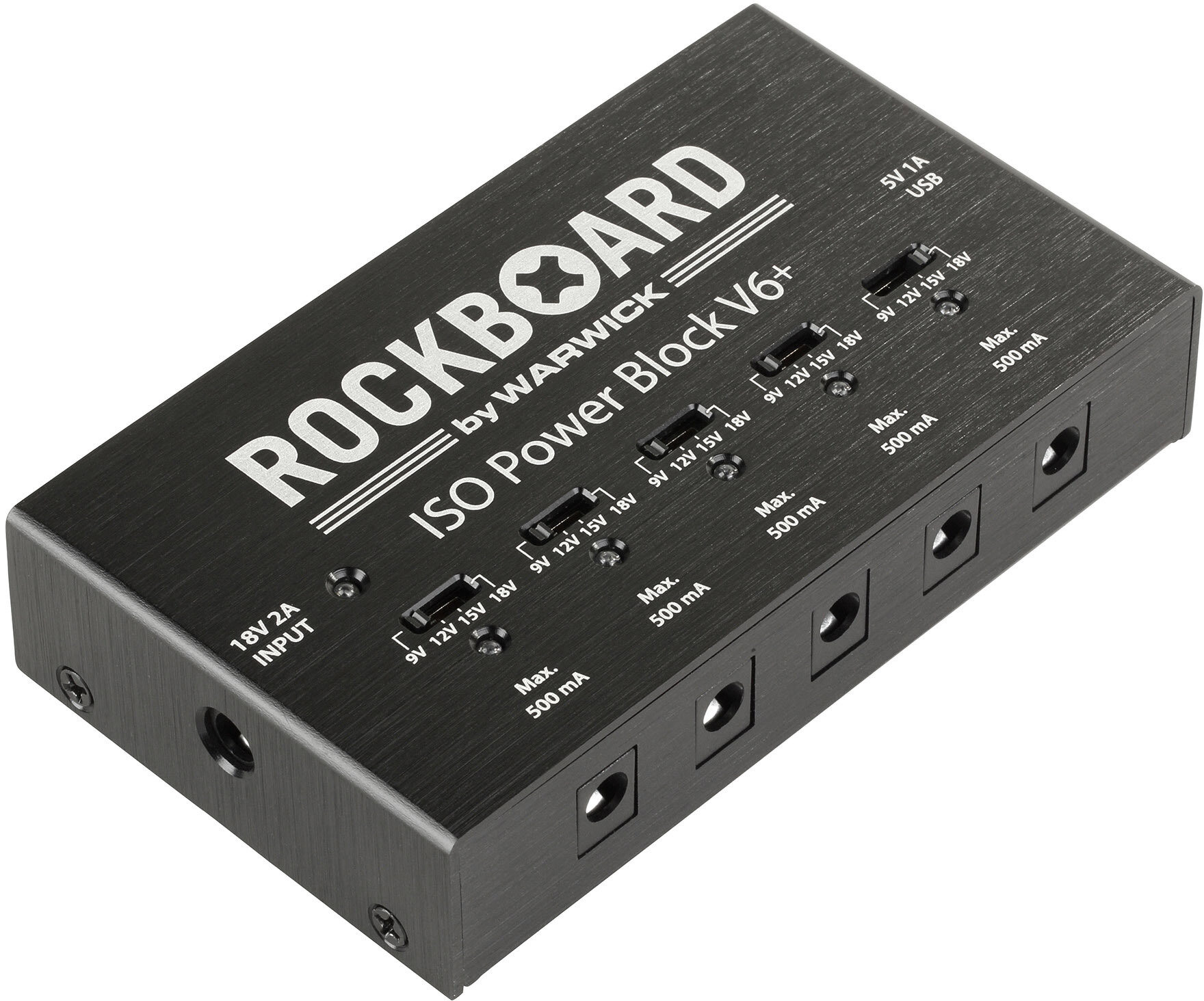 Rockboard Iso Power Block V6+ 9/12/15/18vdc 1a -  - Variation 1