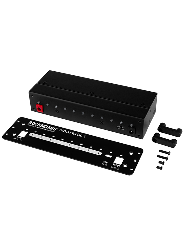 Rockboard Mod Iso Dc1 - Boitier D'alimentation 8 X 9v IsolÉes Pour Emplacement Module - More access for guitar effects - Variation 2