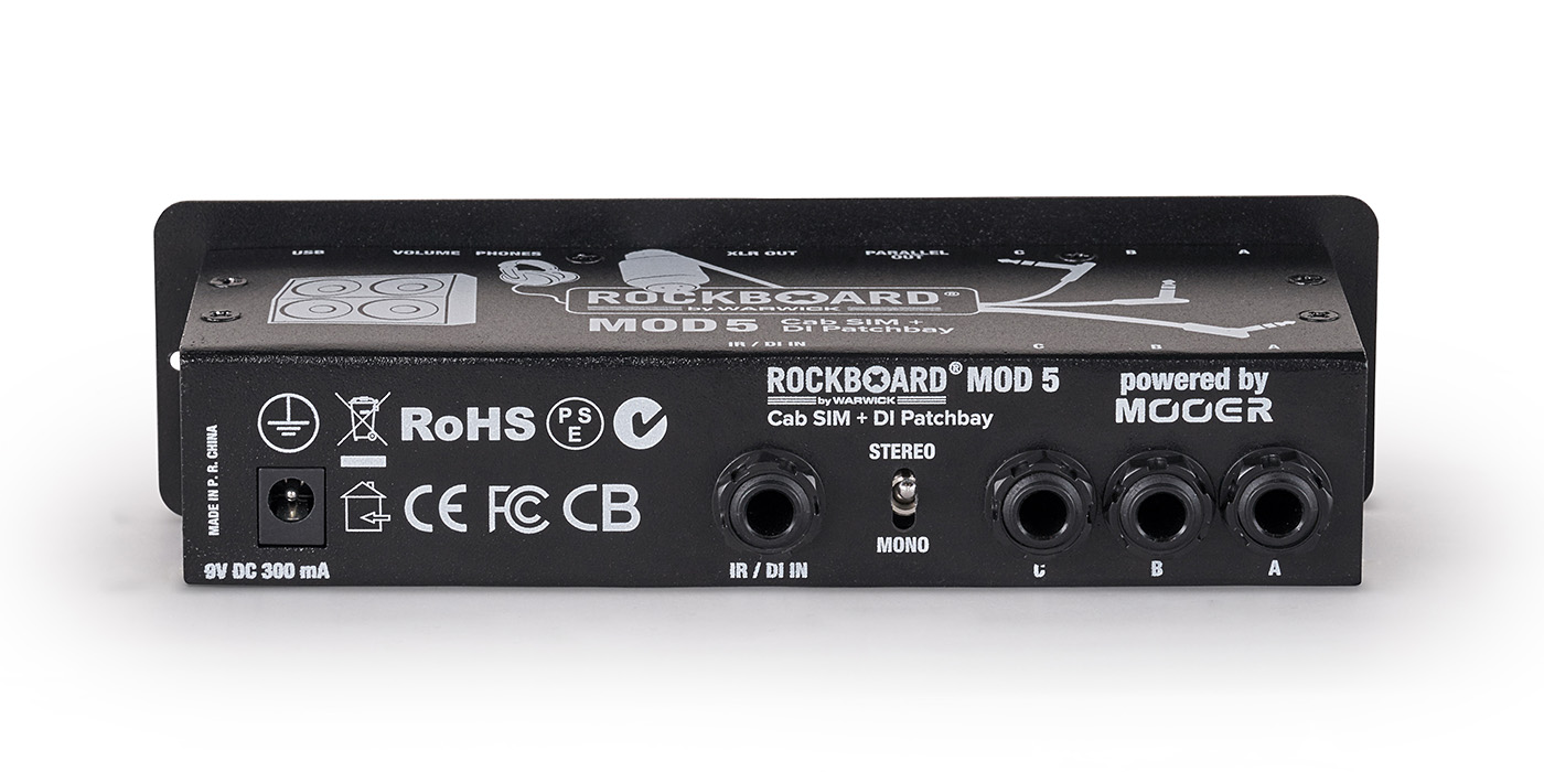 Rockboard Patchbay Avec Cab Et Di Module 5 - More access for guitar effects - Variation 1