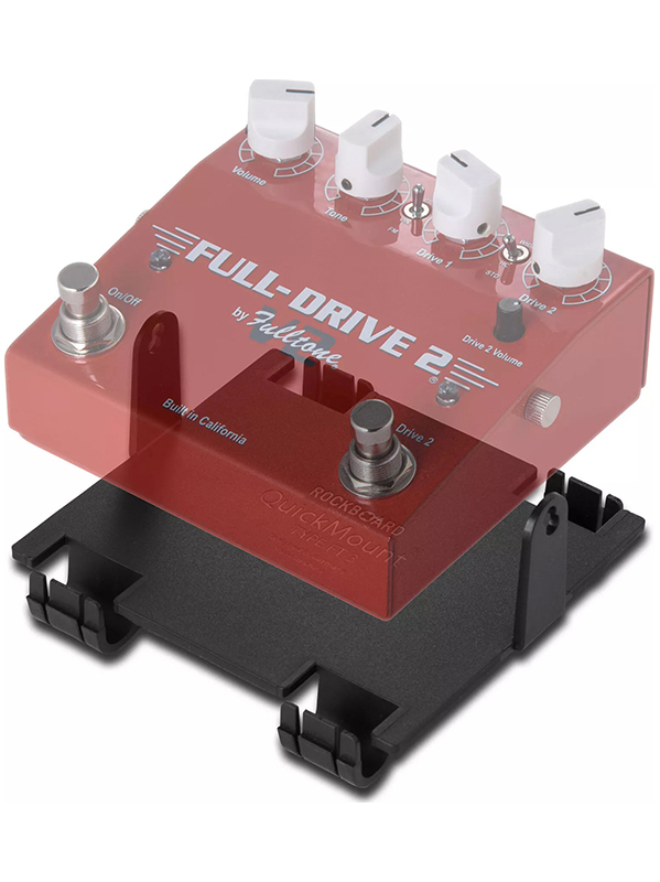 Rockboard Quickmount Type Ft3 Pour PÉdale Fulltone Supa-trem, Full Drive 2 - More access for guitar effects - Variation 2