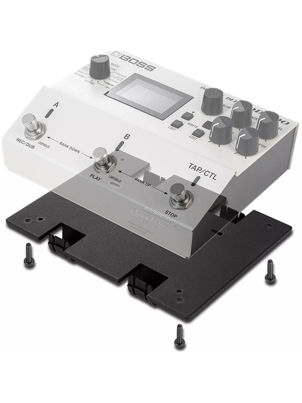 Rockboard Quickmount Type J1 Pour PÉdale Boss Dd-500, Md-500, Rc-500, Rv-500, Strymon Big Sky, Mobius,timeline - More access for guitar effects - Vari