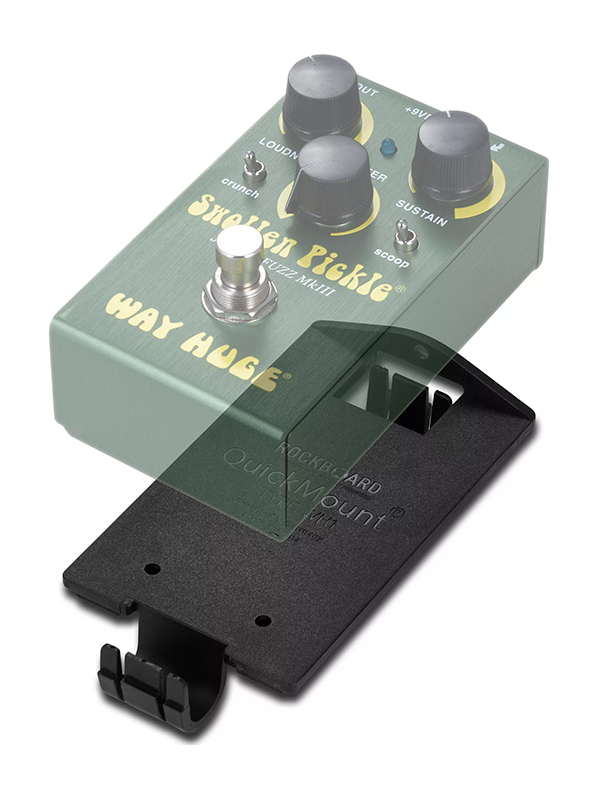 Rockboard Quickmount Type Wh1 Pour PÉdale Way Huge Smalls Series - More access for guitar effects - Variation 1