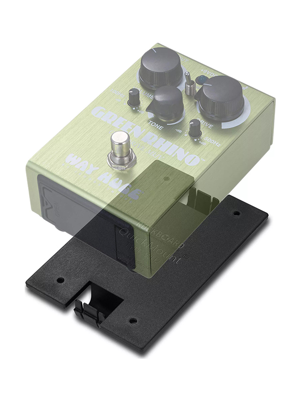 Rockboard Quickmount Type Wh2 Pour PÉdale Way Huge Green Rhino, Swollen Pickle - More access for guitar effects - Variation 1