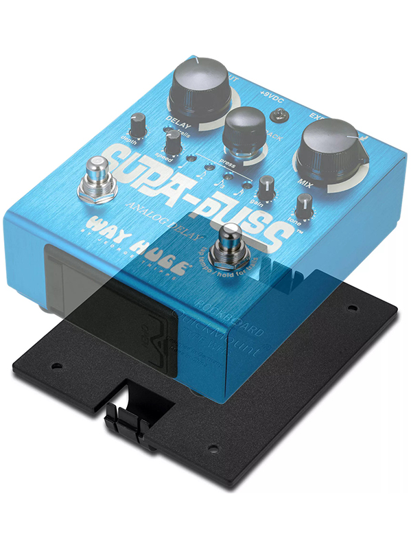 Rockboard Quickmount Type Wh3 Pour PÉdale Way Huge Supa-pusse - More access for guitar effects - Variation 1