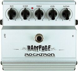 Overdrive, distortion & fuzz effect pedal Rocktron                       Rampage distorsion