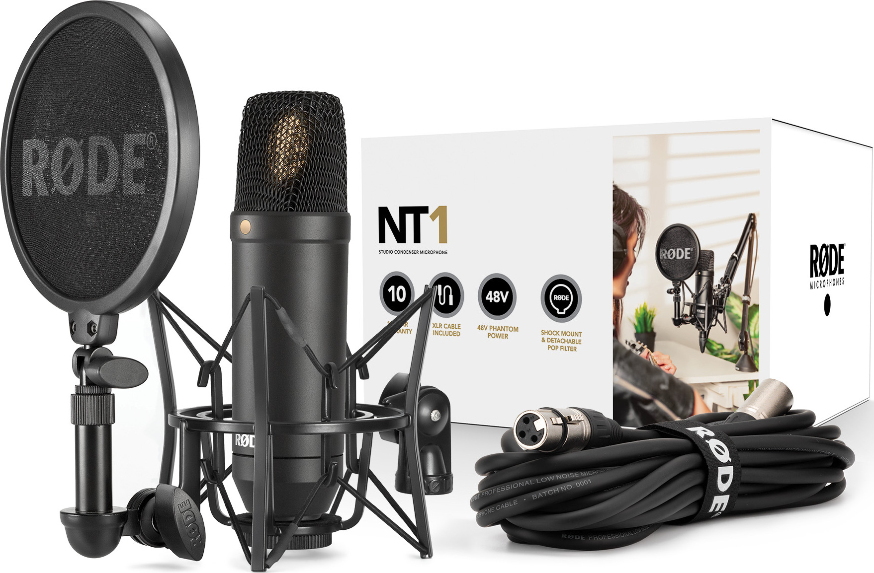 Rode Nt1 Kit - Microphone pack with stand - Main picture