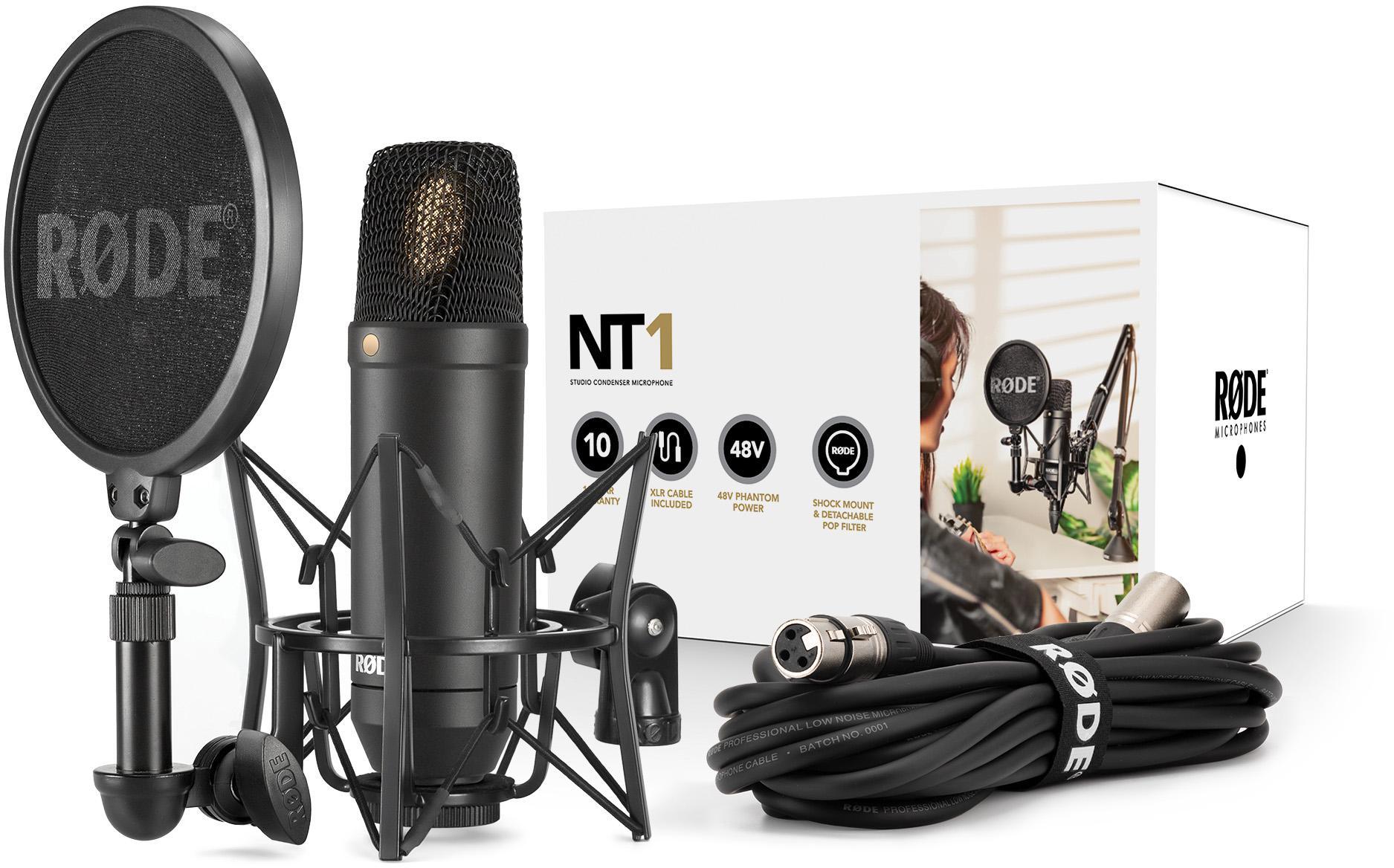 Microphone pack with stand Rode NT1 Kit
