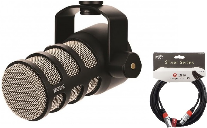 Rode Podmic + Cable Xlr Xlr X-tone Silver 3m. - Microphone pack with stand - Main picture