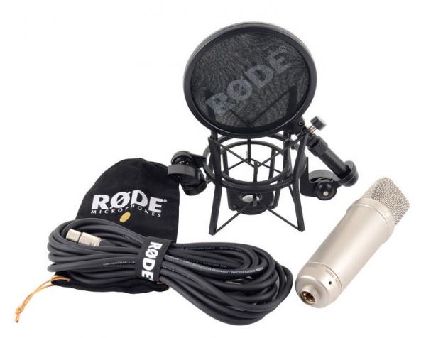 Microphone pack with stand Rode NT1-A PACK