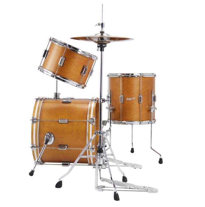 Rogers Twr-0318hx-sfws Tower Series - 3 FÛts - Fruitwood Stain - Standard drum kit - Variation 1
