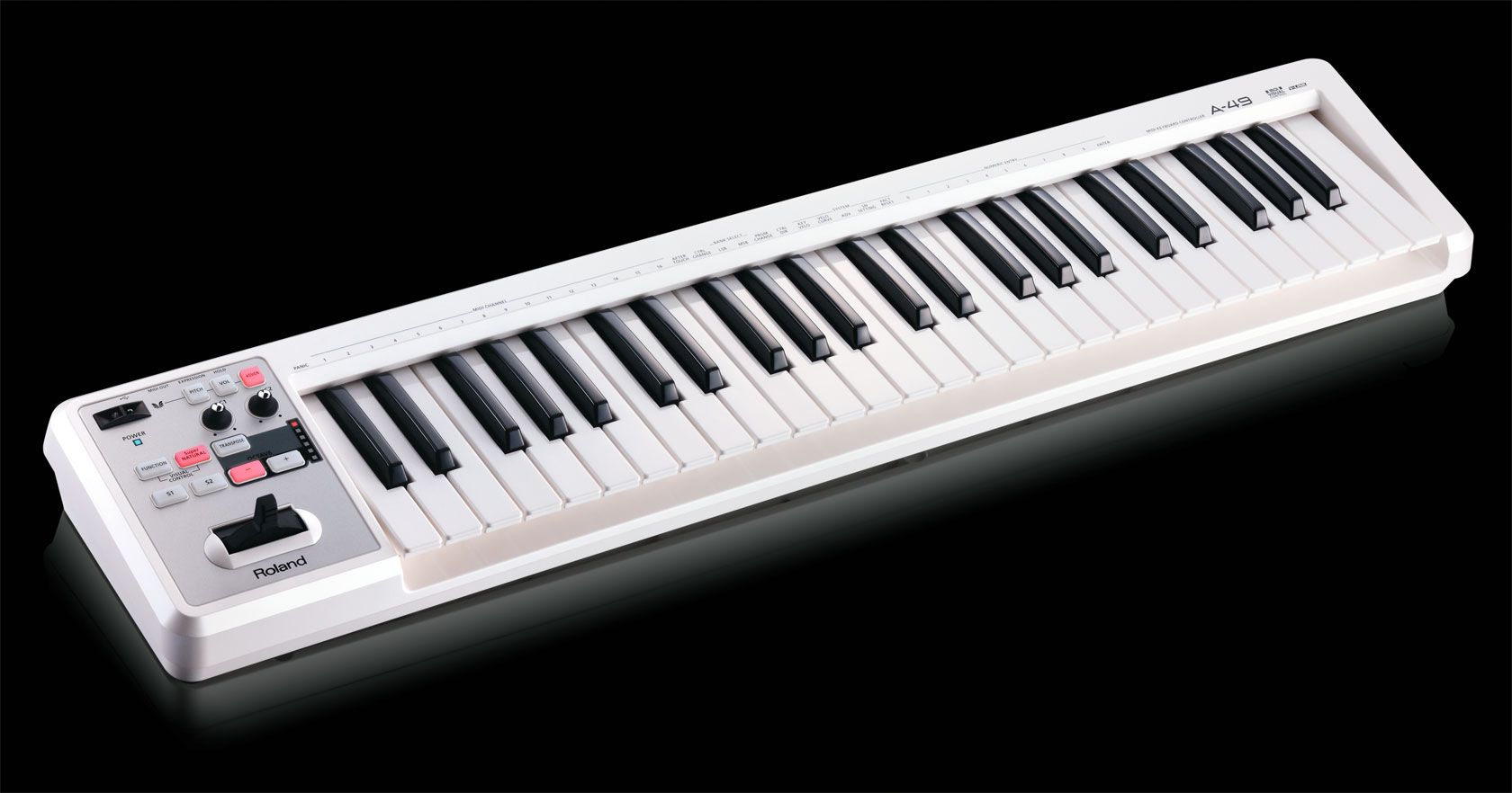 Roland A49 Wh - Controller-Keyboard - Variation 4