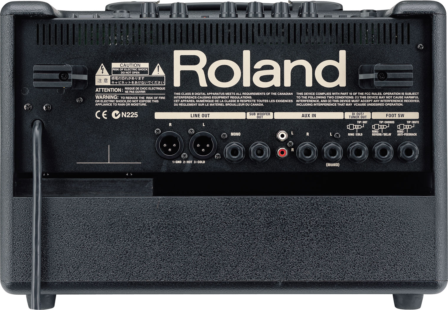 Roland Ac-60 Black - Acoustic guitar combo amp - Variation 1