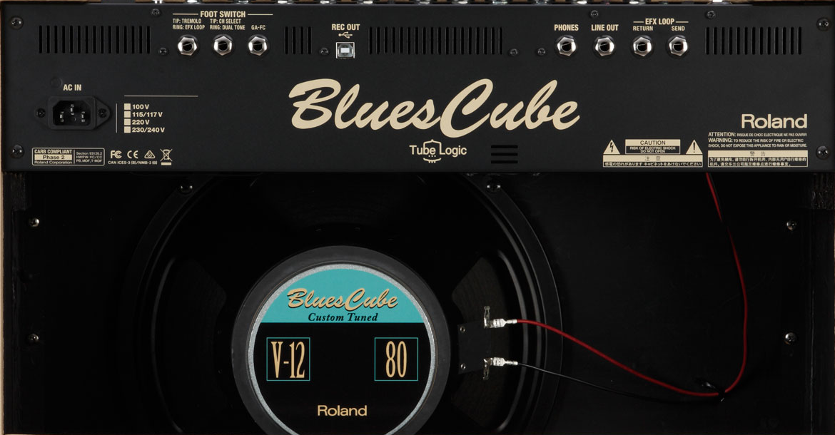Roland Blues Cube Artist 80w 1x12 Black - Electric guitar combo amp - Variation 1