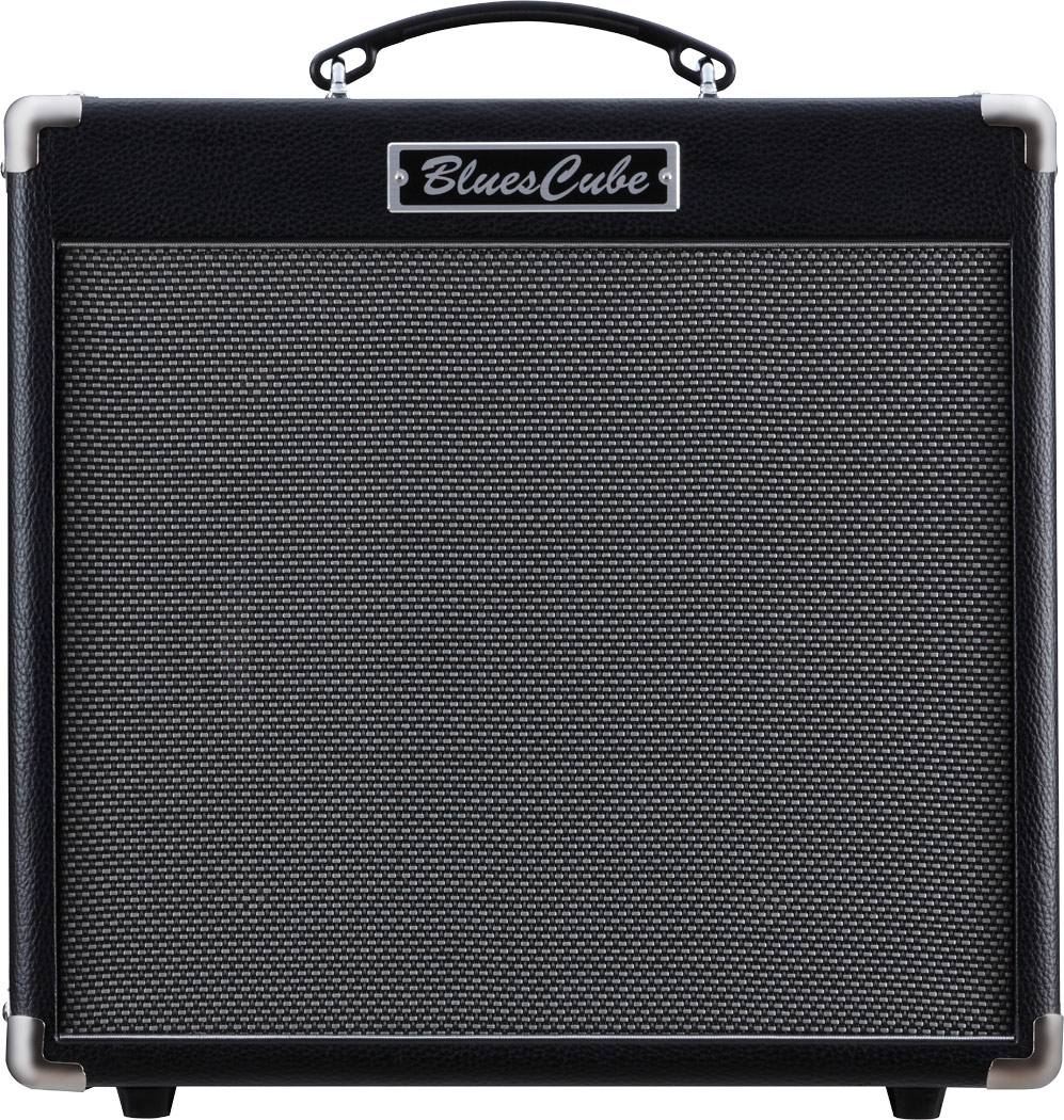 Roland Blues Cube Hot 30w 1x12 Black - Electric guitar combo amp - Variation 1