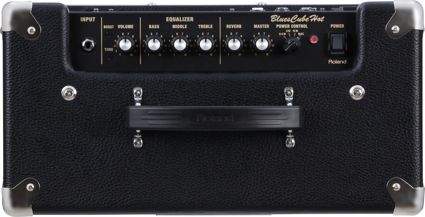 Roland Blues Cube Hot 30w 1x12 Black - Electric guitar combo amp - Variation 3