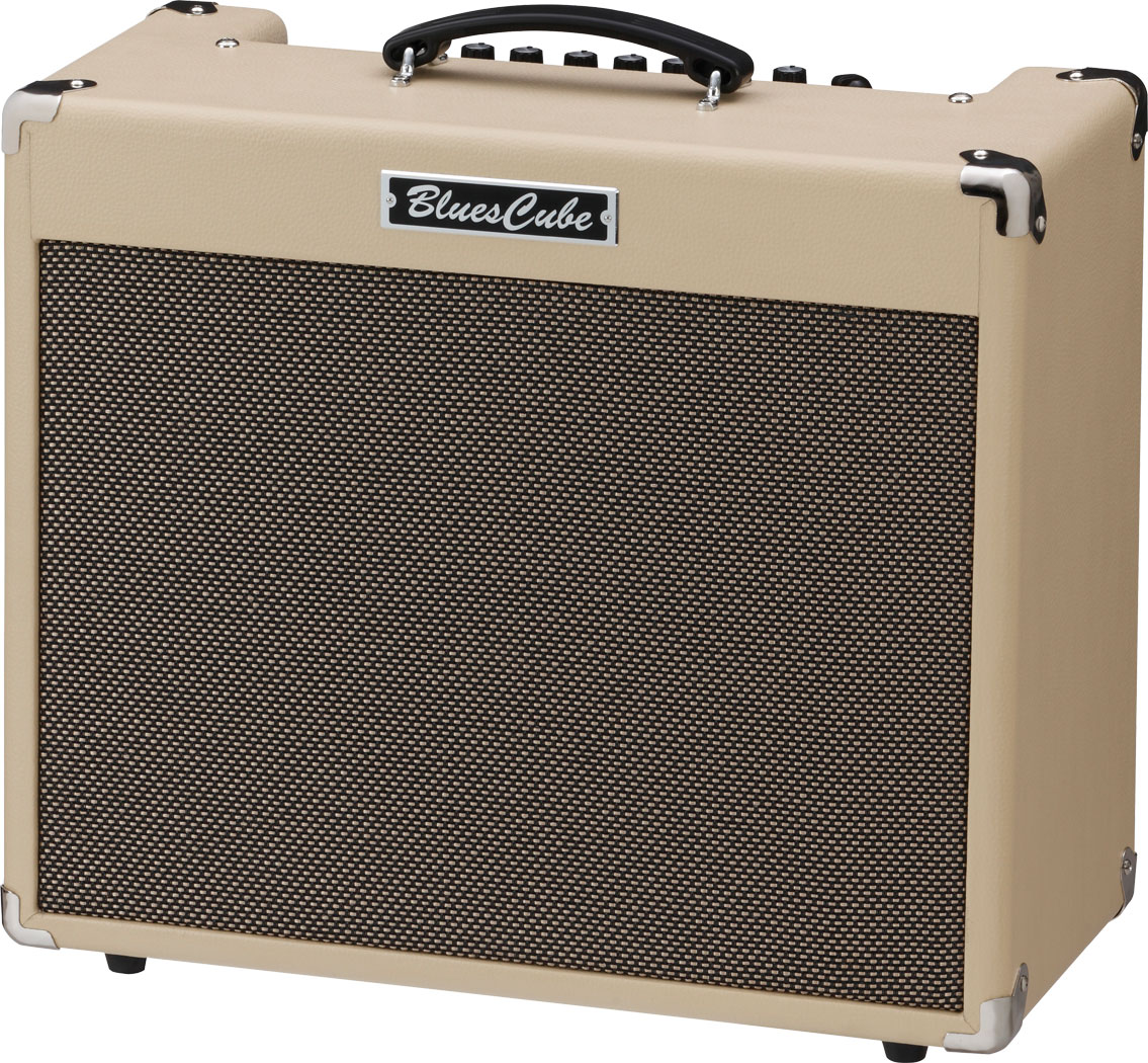 Roland Blues Cube Stage 2014 60w 1x12 White - Electric guitar combo amp - Variation 1