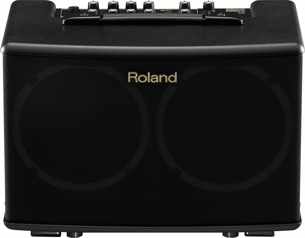 Roland Ac-40 Black - Acoustic guitar combo amp - Main picture