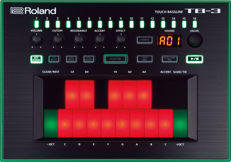 Roland Aira Tb-3 - Drum machine - Main picture