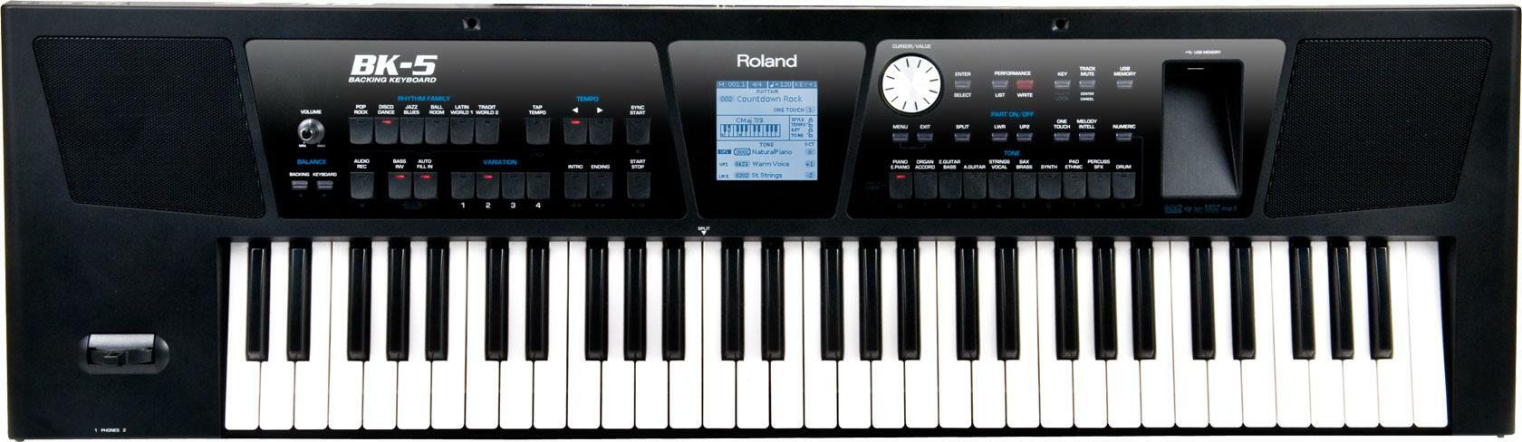 Roland Bk5 - Entertainer Keyboard - Main picture