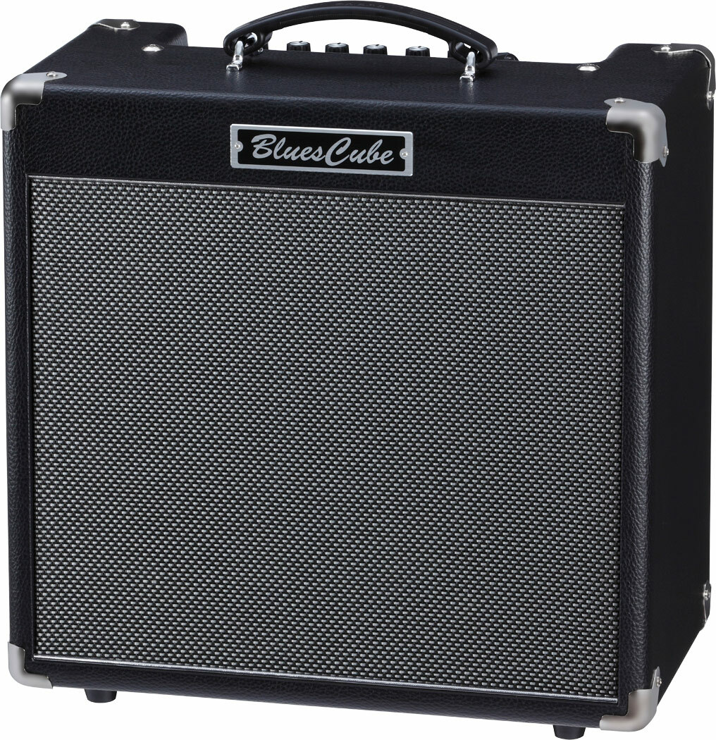 Roland Blues Cube Hot 30w 1x12 Black - Electric guitar combo amp - Main picture