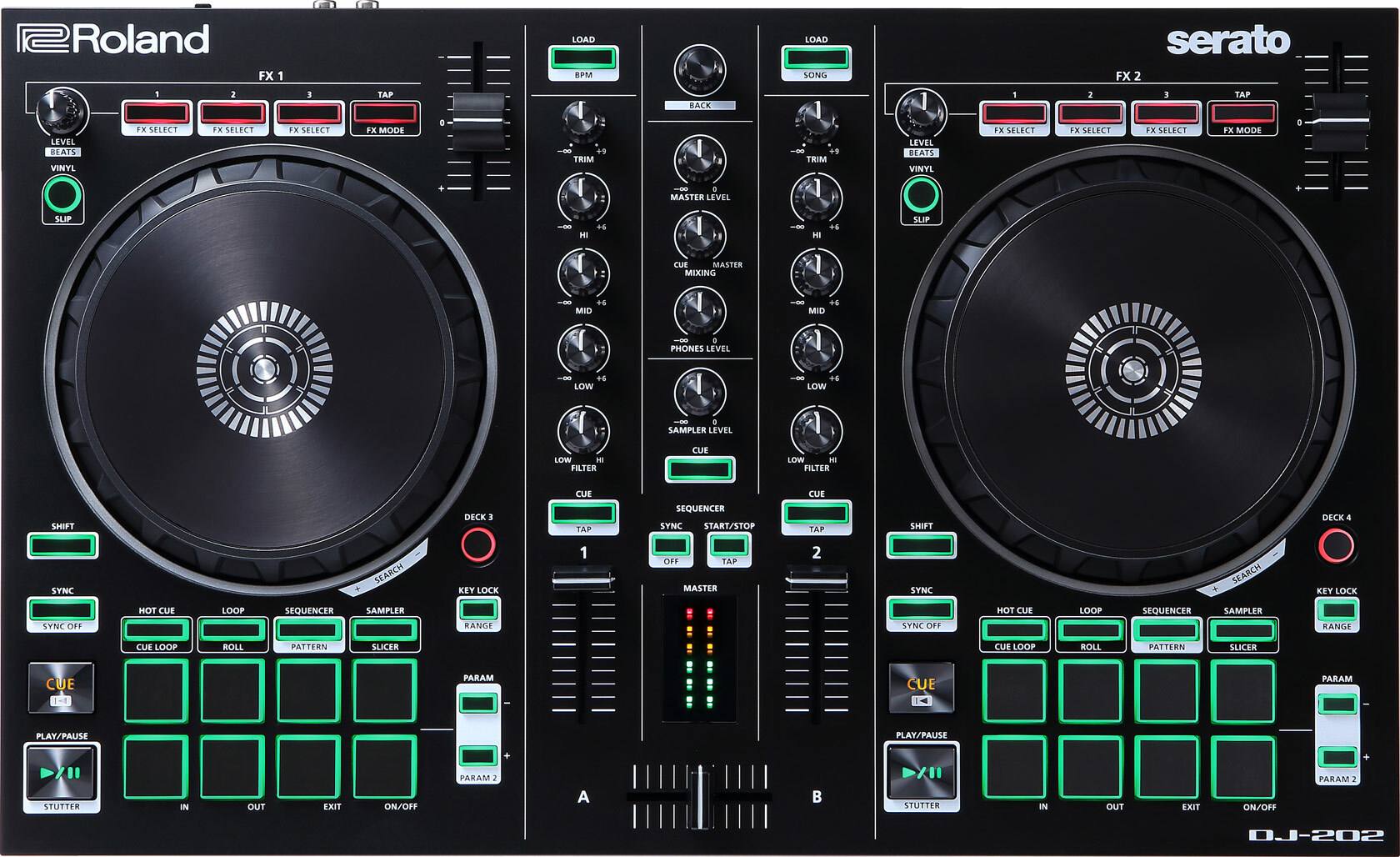 Roland Dj-202 - USB DJ controller - Main picture