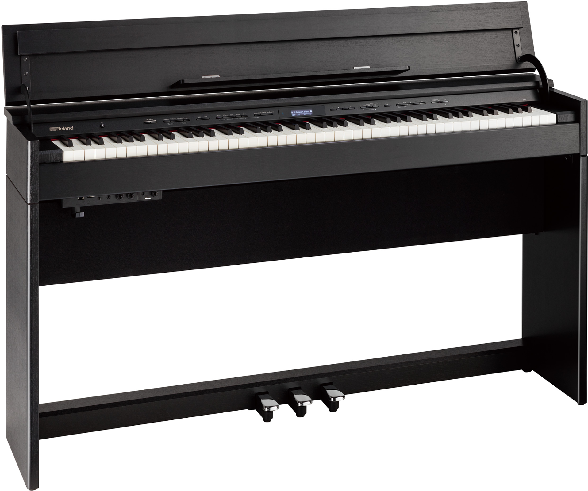 Roland Dp603 - Contemporary Black - Digital piano with stand - Main picture