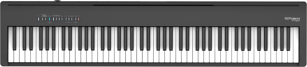 Roland Fp-30x Bk - Noir - Portable digital piano - Main picture