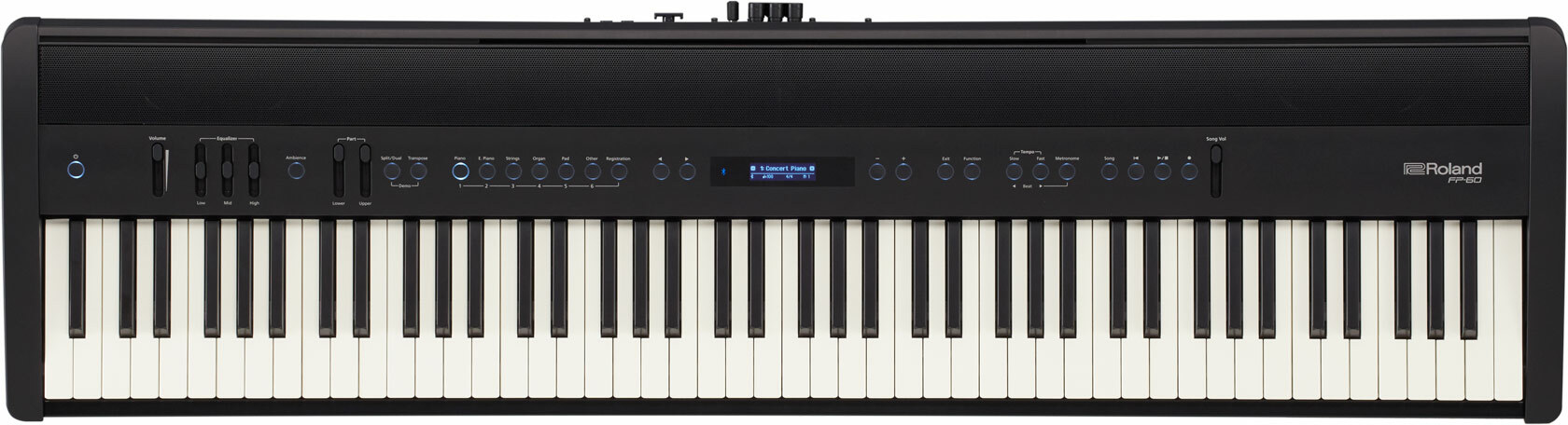 Roland Fp-60 - Noir - Portable digital piano - Main picture