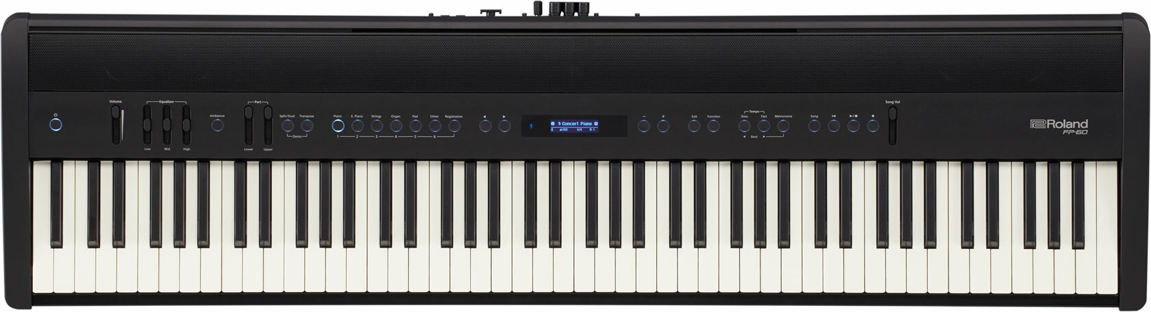 Roland Fp-60 - Noir - Portable digital piano - Main picture