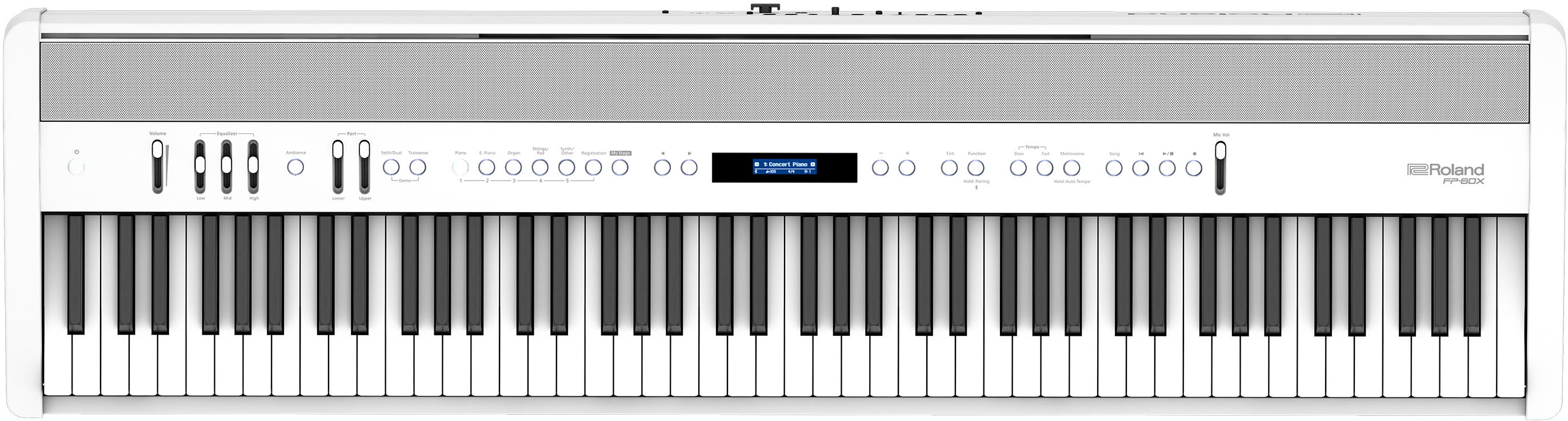 Roland Fp-60x Wh - Portable digital piano - Main picture