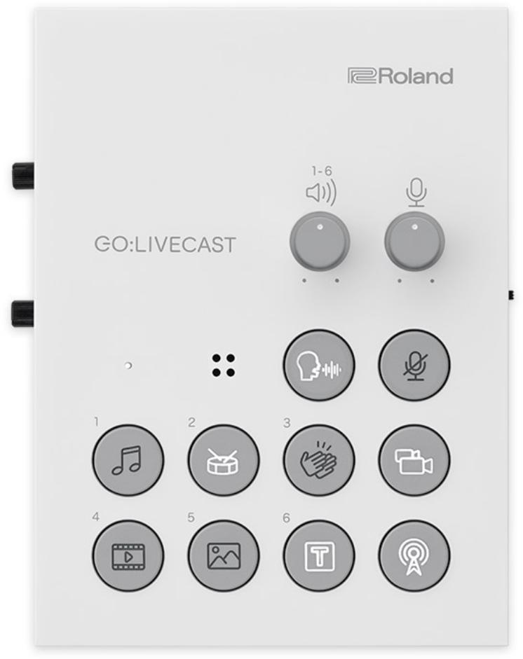 Iphone / ipad audio interface Roland Go:Livecast