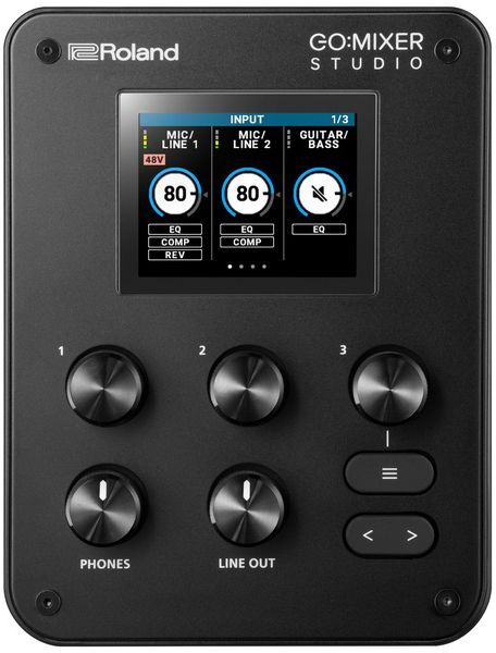 Roland Go:mixer Studio - USB audio interface - Main picture