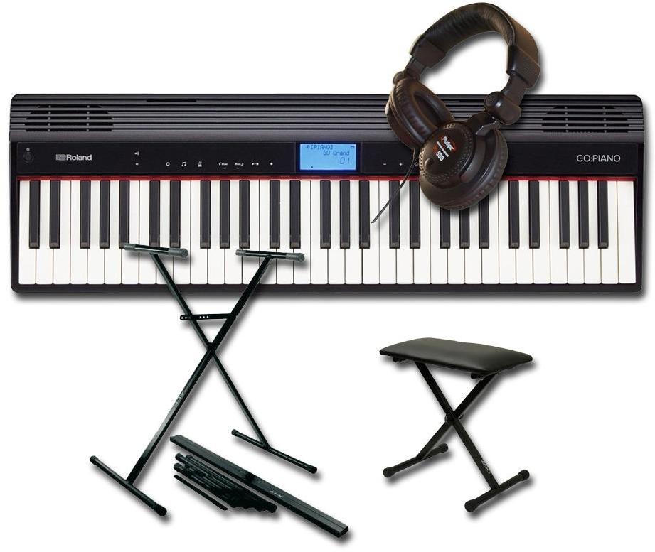 Roland GO:Piano 61P + STAND X + BANQUETTE X + CASQUE 580