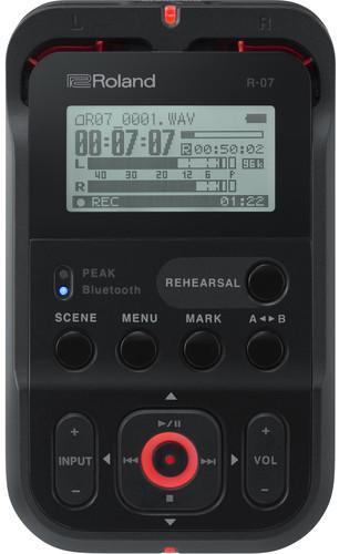 Portable recorder Roland R-07-BK