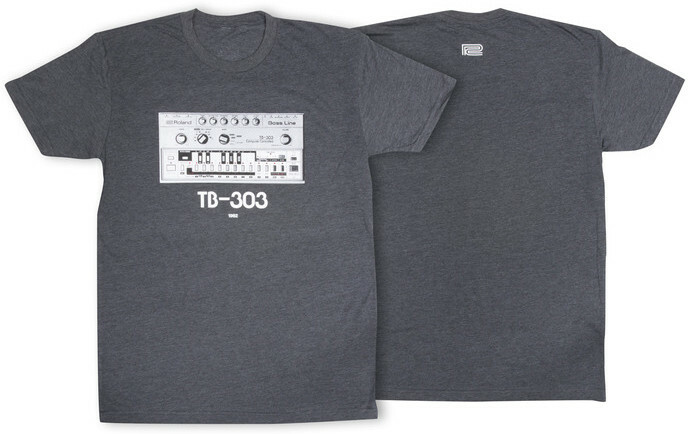 Roland Tb-303 Crew T-shirt Charcoal - Xl - T-shirt - Main picture