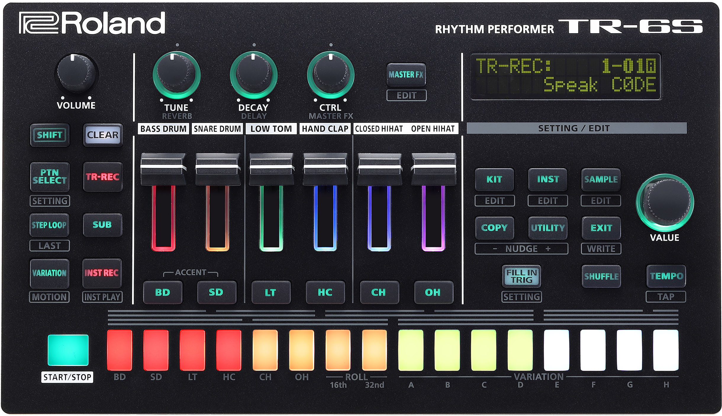 Roland Tr-6s - Drum machine - Main picture