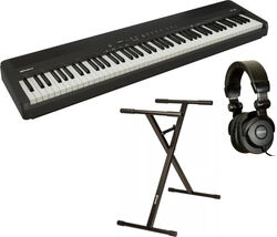 Keyboard set Roland FP-40  + Stand + Casque - Noir