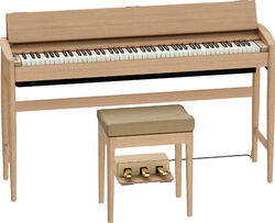 Digital piano with stand Roland KIYOLA KF-20 - CHENE PUR