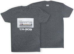 T-shirt Roland TR-909 Crew T-Shirt Charcoal - L