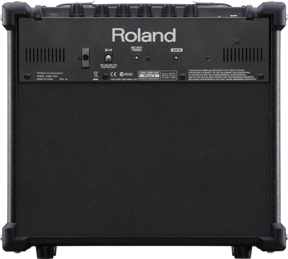 Roland Cube 10gx 2014 10w 1x8 Black - Electric guitar combo amp - Variation 2