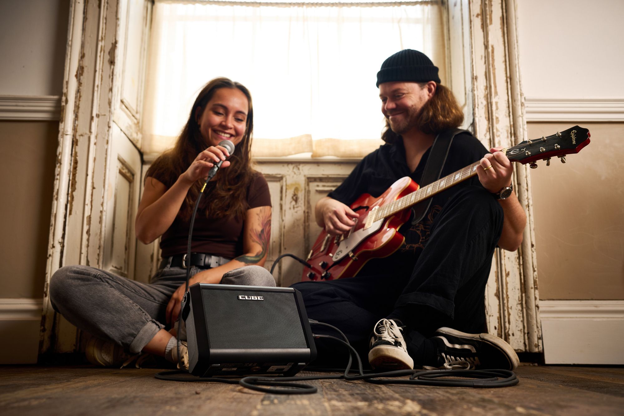 Roland Cube Street Mini Multi-instrument Battery Amplifier - Portable PA system - Variation 6