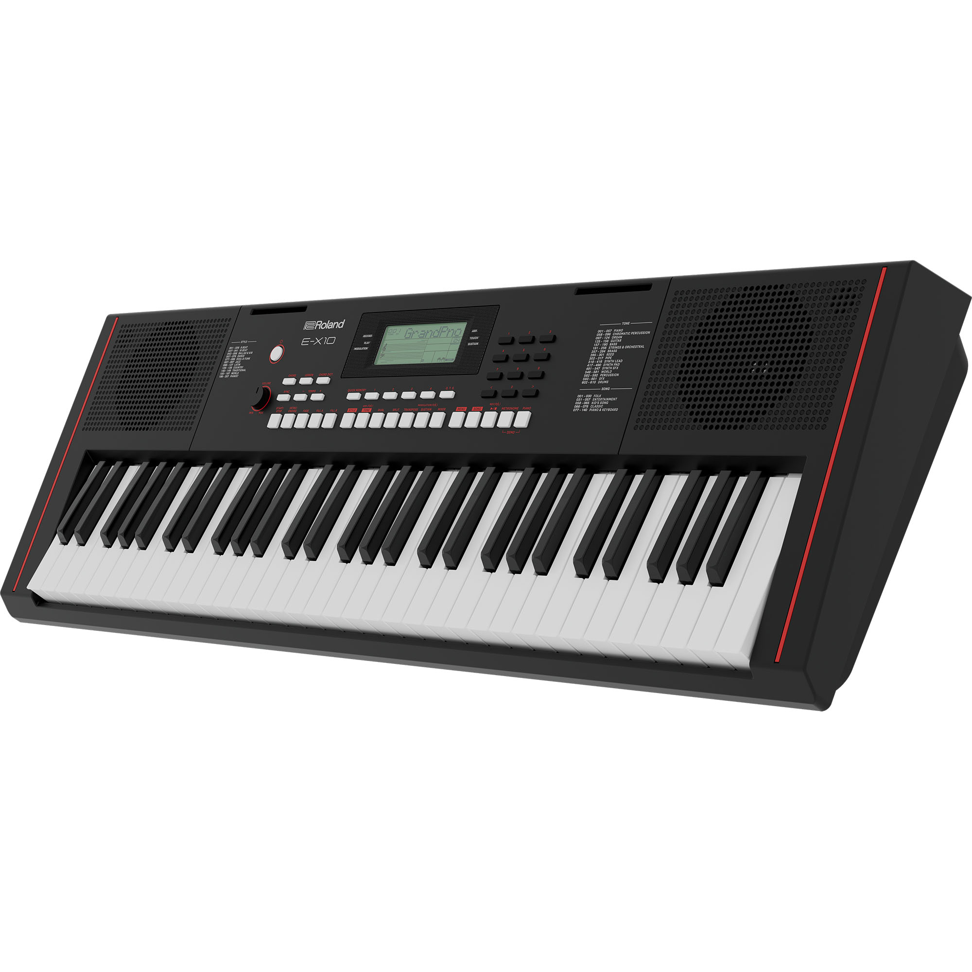 Roland E-x10 - Entertainer Keyboard - Variation 3