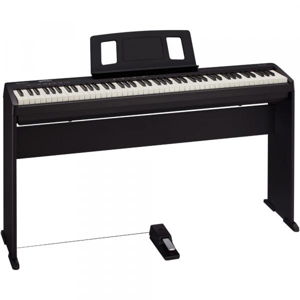 Portable digital piano Roland FP-10 BK + Stand  KSCFP10