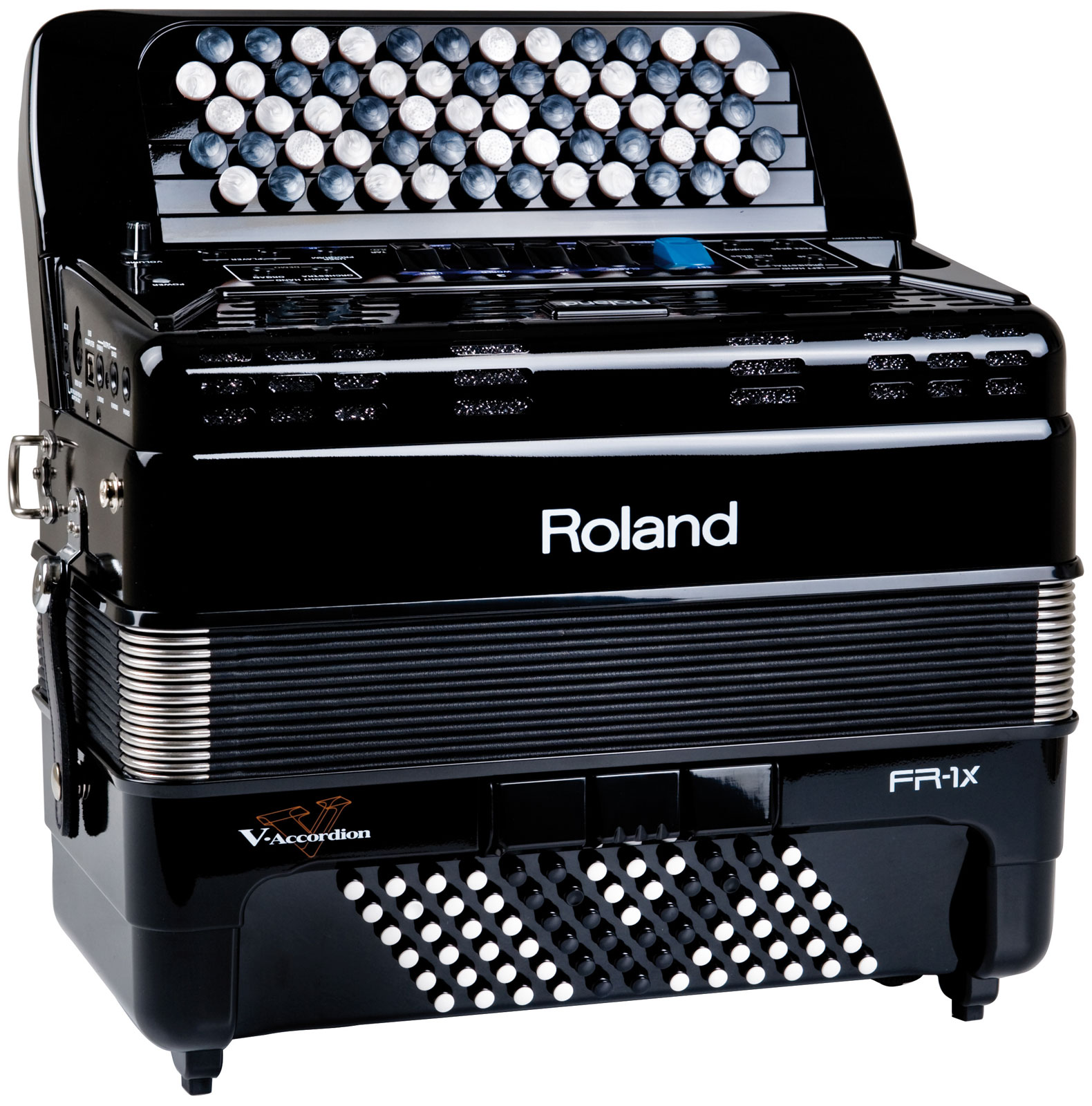 Roland Fr 1x B  Bouton  Black V Accordeon - Digital Accordion - Variation 1