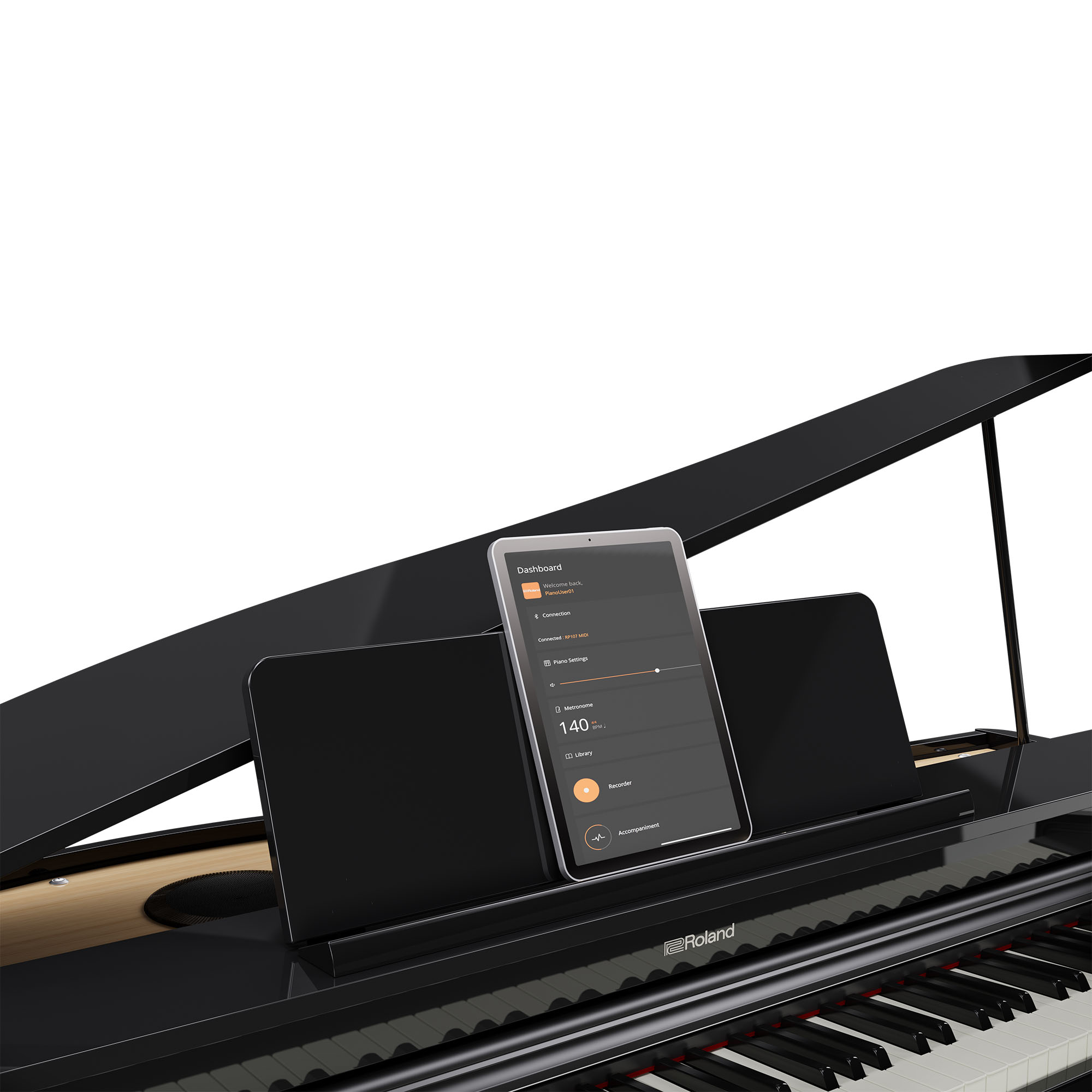 Roland Gp-3 - Digital piano with stand - Variation 6