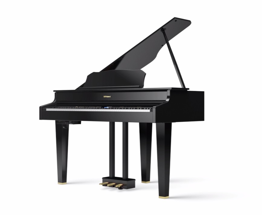 Roland Gp607 - Polished Ebony - Digital piano with stand - Variation 1