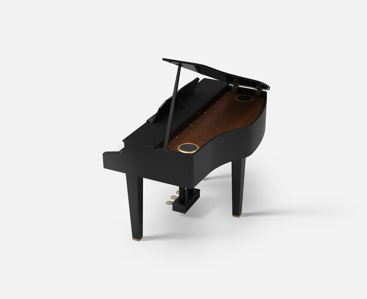 Roland Gp607 - Polished Ebony - Digital piano with stand - Variation 2